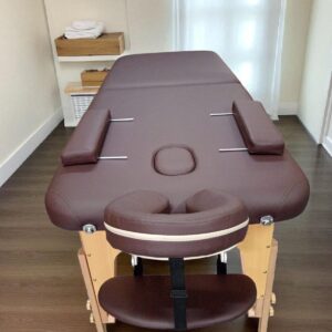 Camilla portátil para masajes marca HOMASSEG