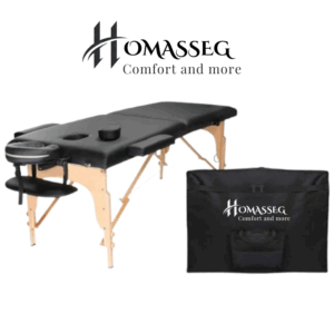 Camilla portátil para masajes marca HOMASSEG