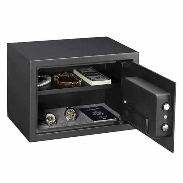 Caja fuerte de seguridad con lector huella dactilar y codigo electrónico MARCA SAFEWELL - Image 3