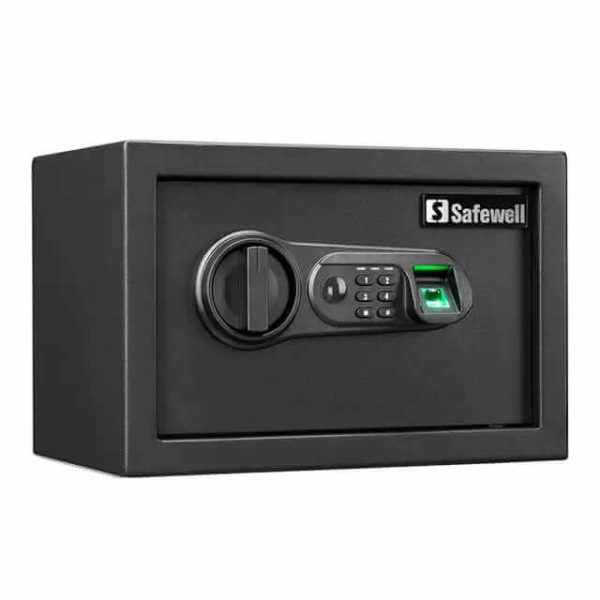 Caja fuerte de seguridad con lector huella dactilar y codigo electrónico MARCA SAFEWELL - Image 4