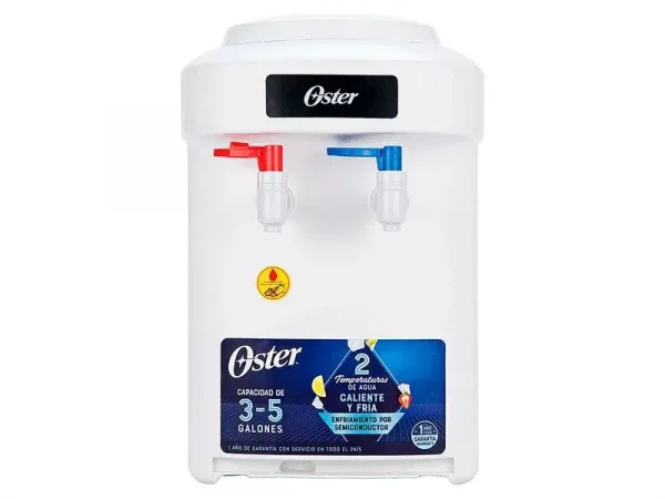 Dispensador de Agua de Mesa Oster 2 temperaturas caliente y fría