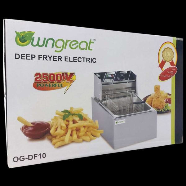 Freidora Eléctrica de 6 litros de acero inoxidable - Image 4
