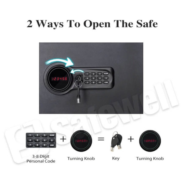 Caja fuerte de seguridad MARCA SAFEWELL - Image 4