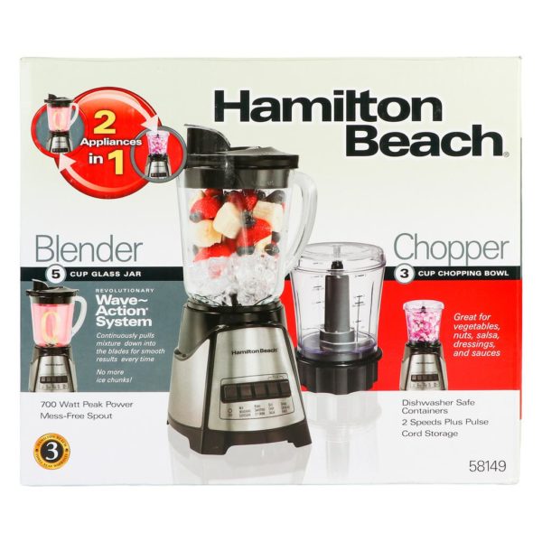 Licuadora y Procesador de Alimentos Hamilton Beach - Image 2
