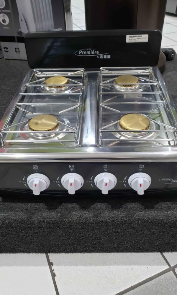 Estufa de mesa a gas de 4 hornillas MARCA PREMIERE - Image 3
