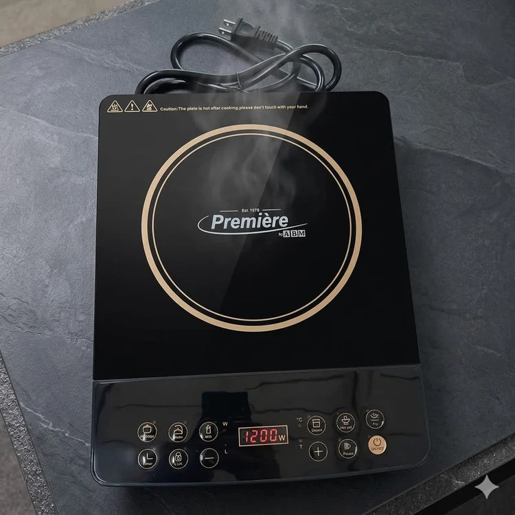 Estufa de mesa eléctrica de inducción 1 hornillas MARCA PREMIERE