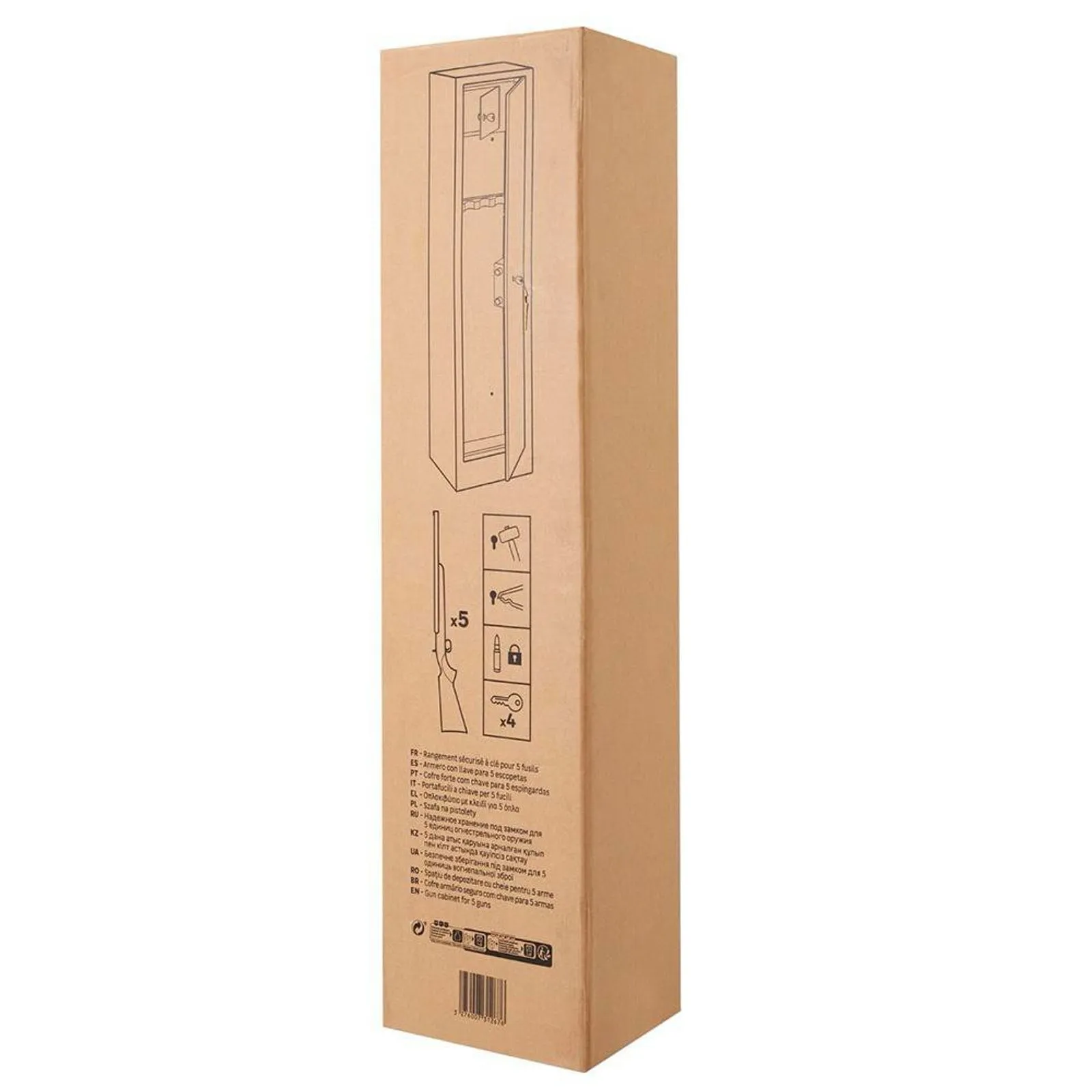 Caja de Seguridad para 5 Armas - Image 6